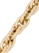 Lauren Rubinski 14kt yellow gold chain bracelet