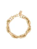 Lauren Rubinski 14kt yellow gold chain bracelet