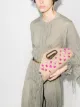 Image 2 of Khaore flower appliqué detailed clutch