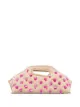 Image 1 of Khaore flower appliqué detailed clutch