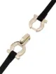 Salvatore Ferragamo Gancini leather bracelet