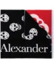 Image 1 of Alexander McQueen logo-print scarf