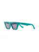 TOL Eyewear Trapezium angular sunglasses