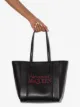 Alexander McQueen logo embossed tote bag