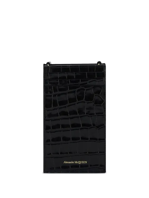 Alexander mcqueen phone bag sale