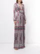 Raquel Diniz Valentina geometric-print silk dress
