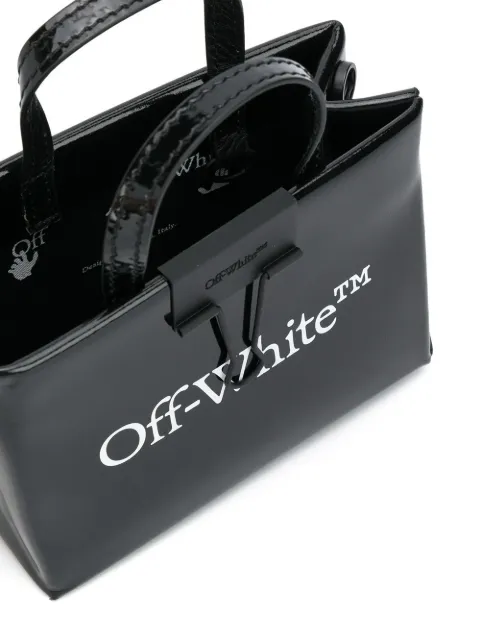 正規 OFF-WHITE Mini Binder Clip Bag