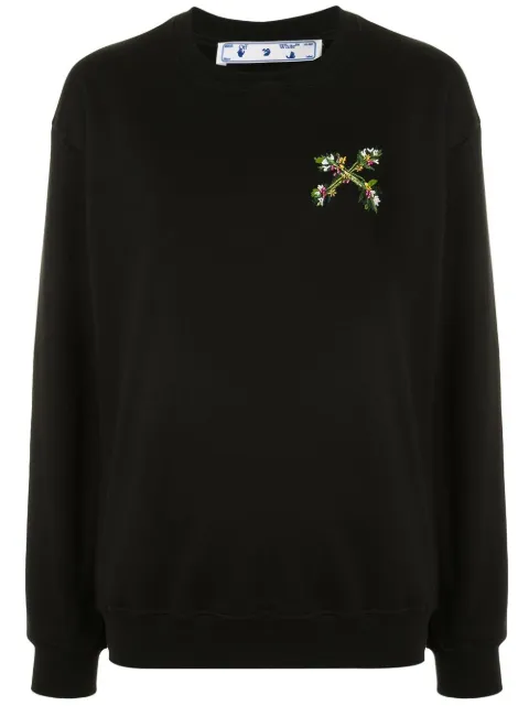 Off-White Flowers Arrows sweatshirt