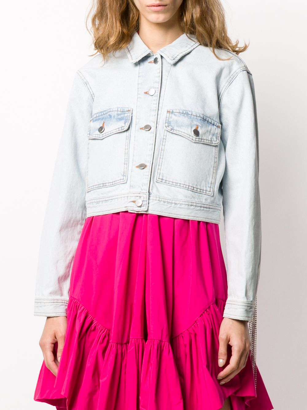 фото Ainea denim cropped jacket