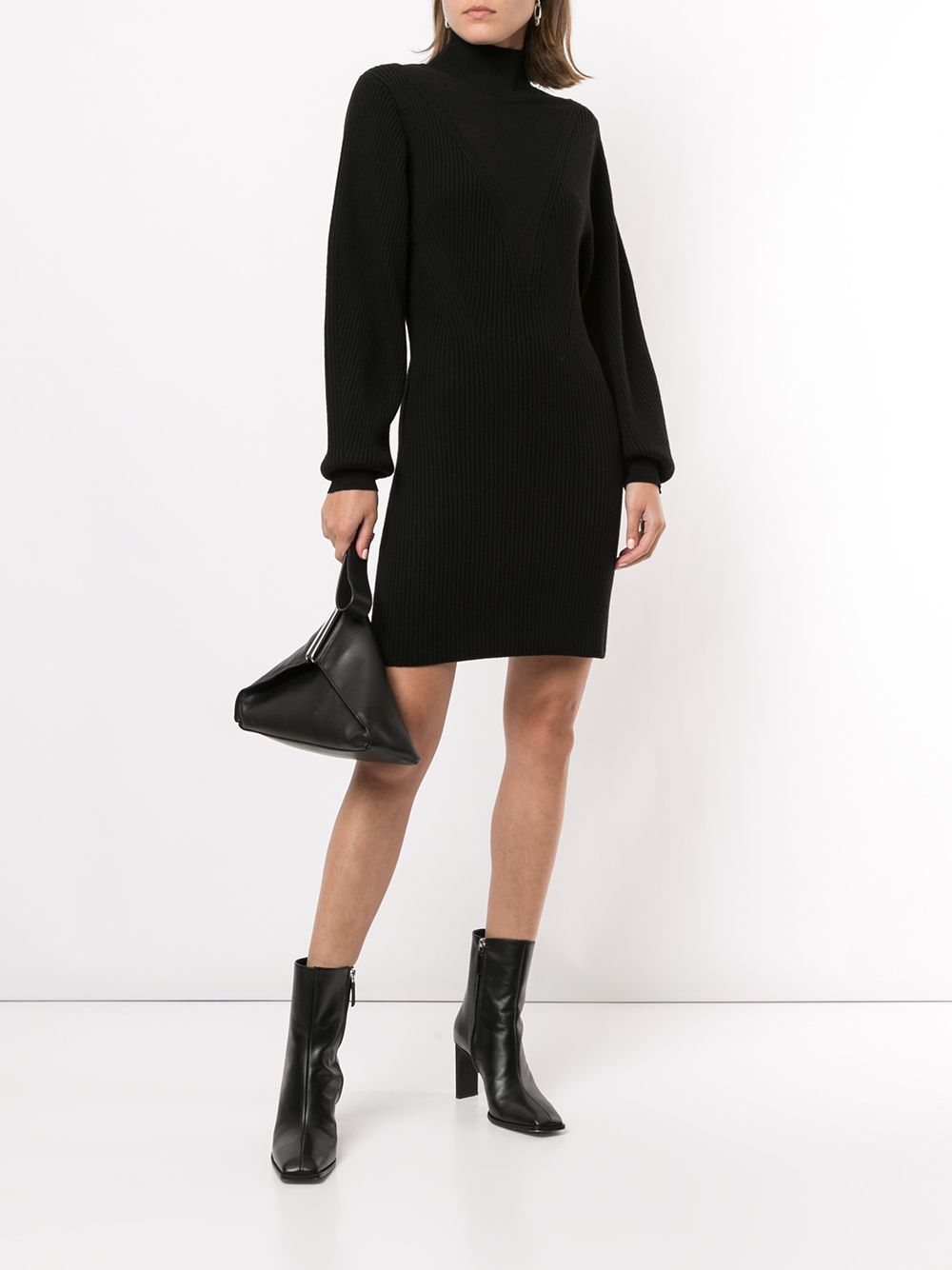 Dion Lee Knitted Merino Ribbed Dress - Farfetch