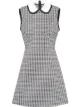 Image 1 of Miu Miu flared gingham mini-dress