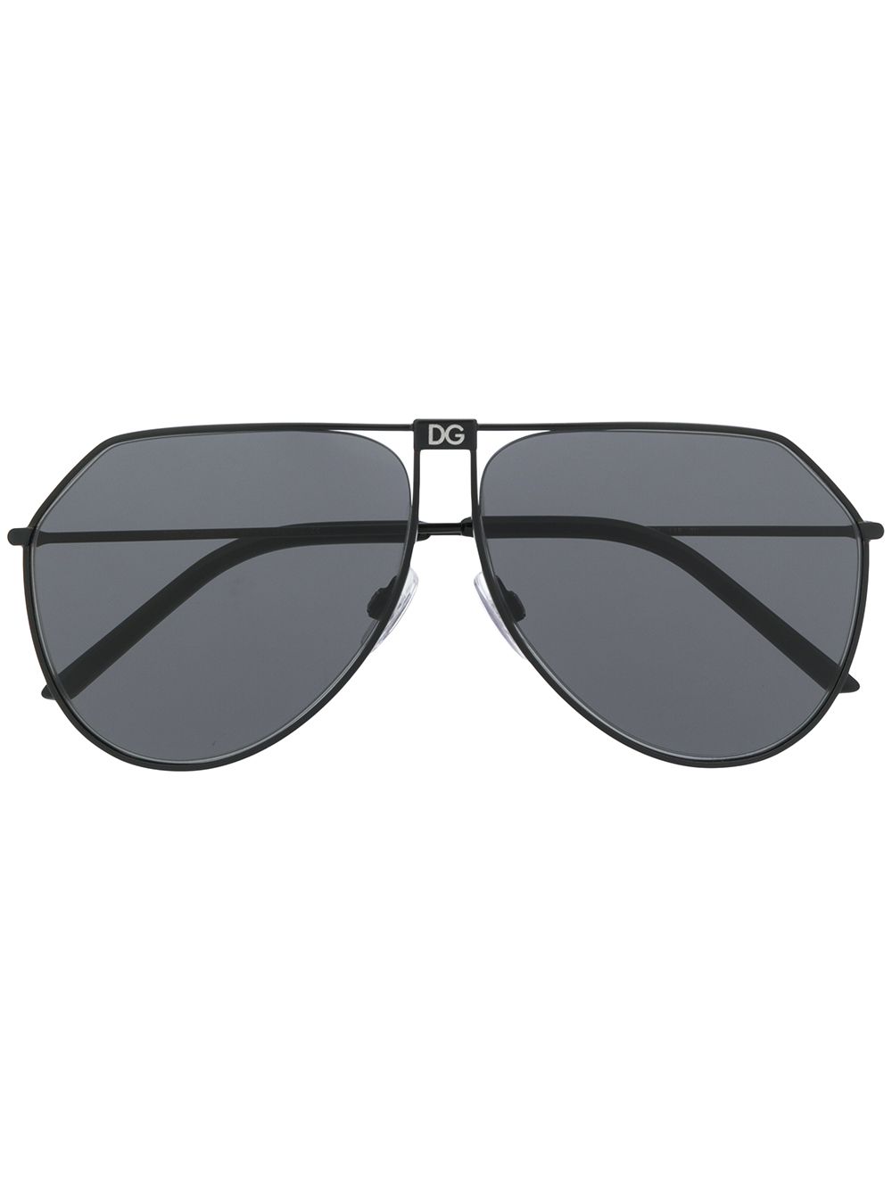 фото Dolce & gabbana eyewear солнцезащитные очки-авиаторы slim