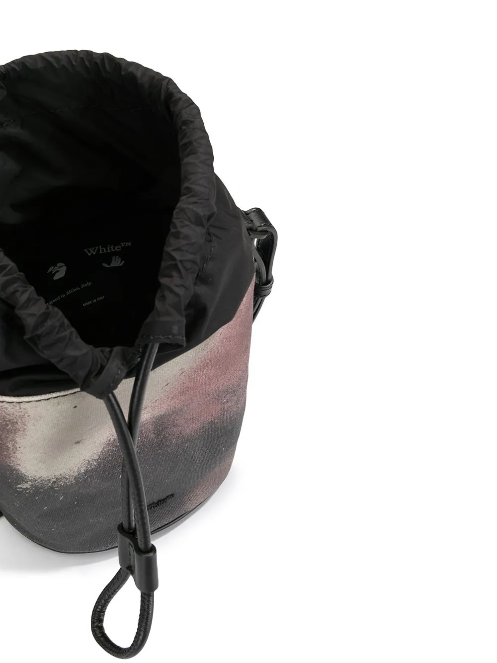 Off-white Camouflage Canvas Messenger Bag In 6001 Camo White