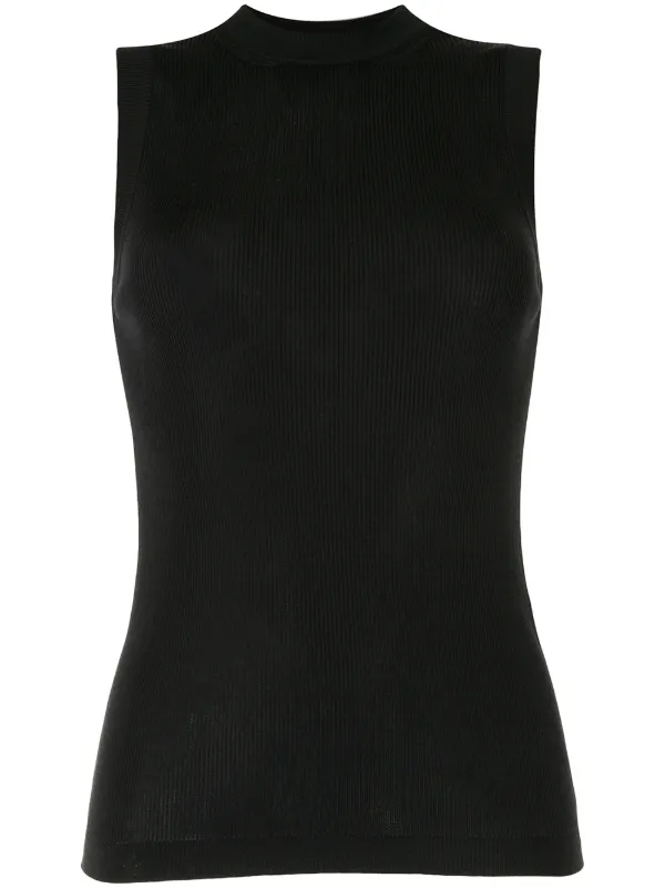 vera wang sleeveless tops