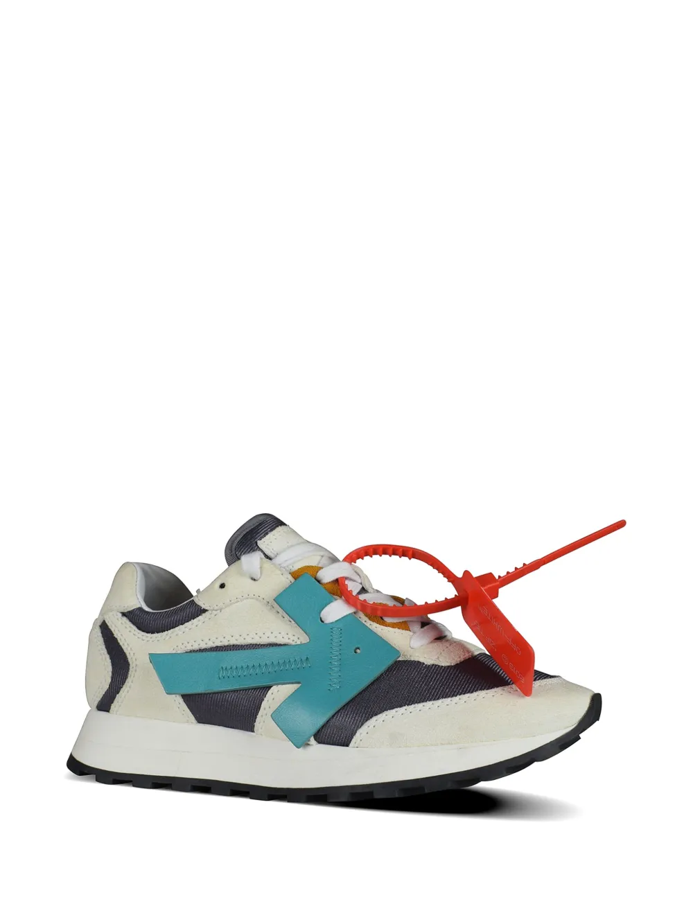  Off White Sneakers Aus Leder   Weiß 