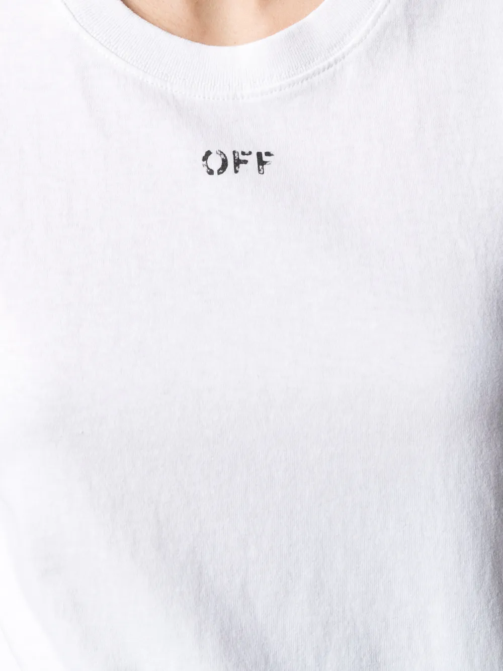 фото Off-white футболка с логотипом