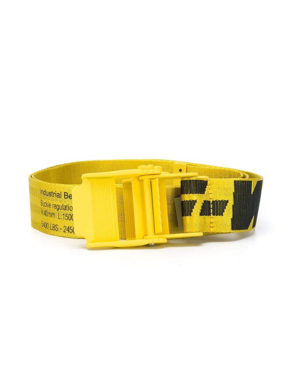 

Off-White Industrial logo belt - 1810 YELLOW BLACK