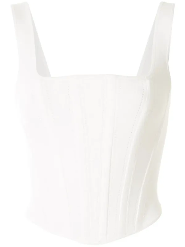 dion lee bustier top