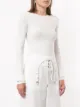 Dion Lee garter fine knit top