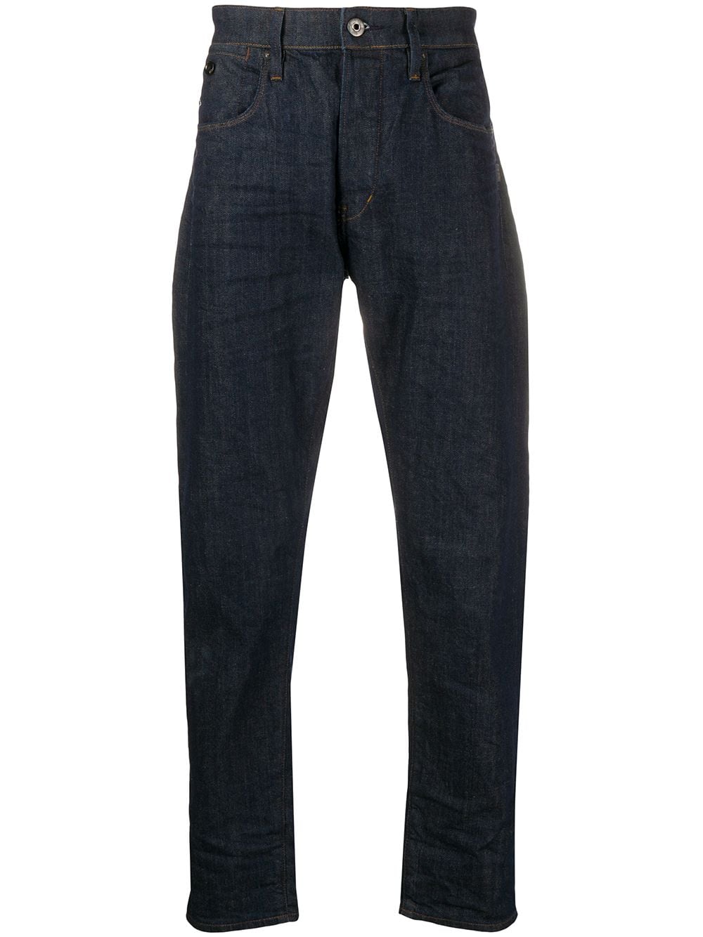 G-star Raw Low Rise Straight-leg Jeans In Blue