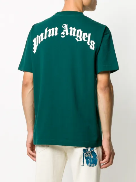 palm angels green t shirt
