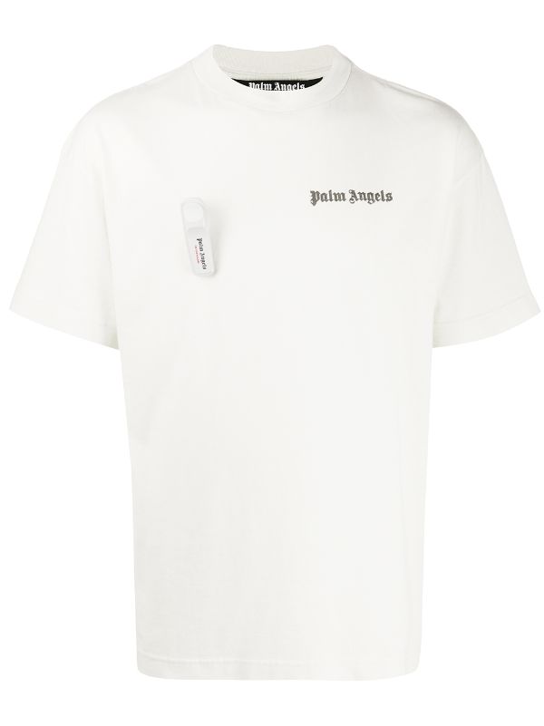 palm angels logo print t shirt