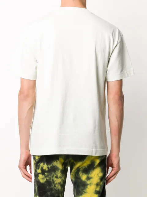 Palm Angels blue logo print T-shirt for 