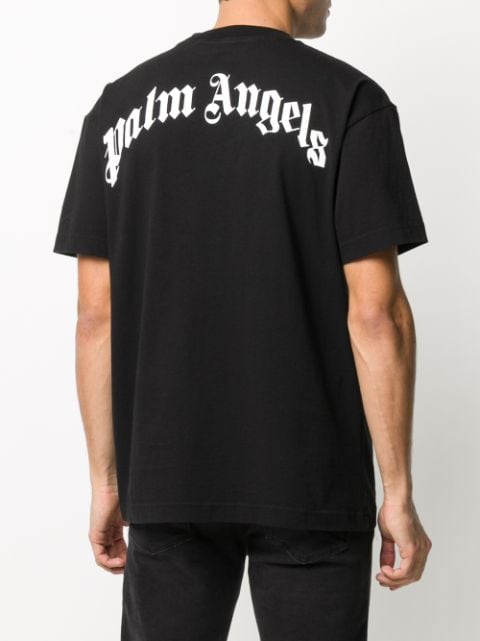 Palm Angels Crocodile-Print T-Shirt Aw20 | Farfetch.Com