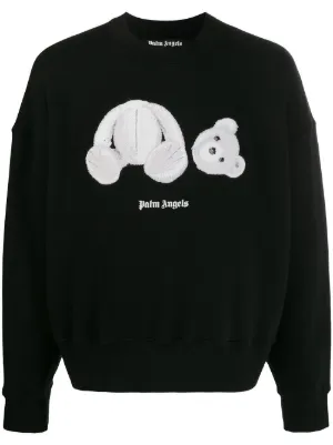 palm angels white jumper