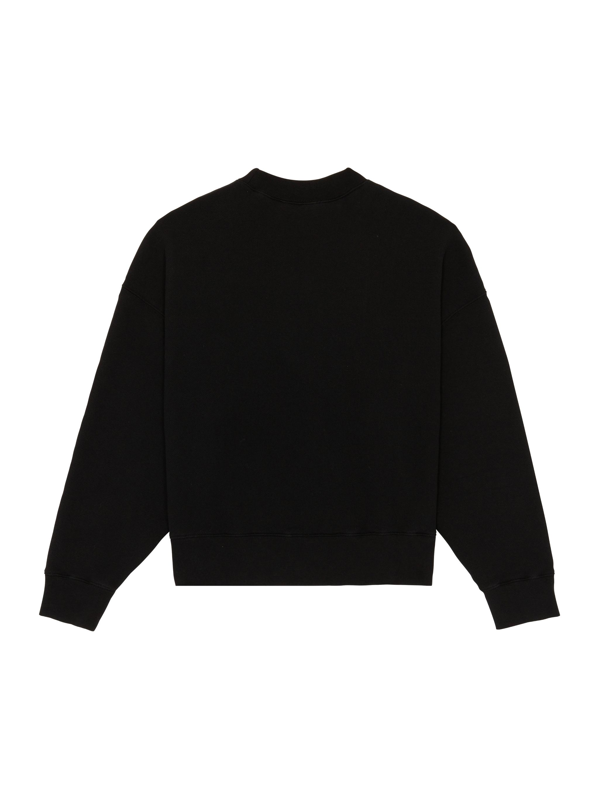 ICE BEAR SWEATSHIRT in black - Palm Angels® Official