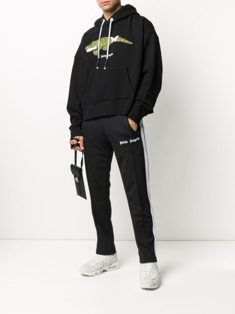 print hoodie with Express Delivery - MSGM Kids embroidery-logo T