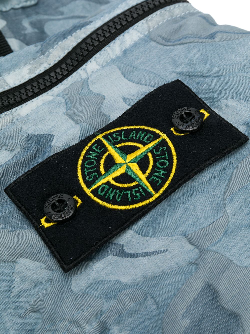 фото Stone island жилет карго с камуфляжным принтом