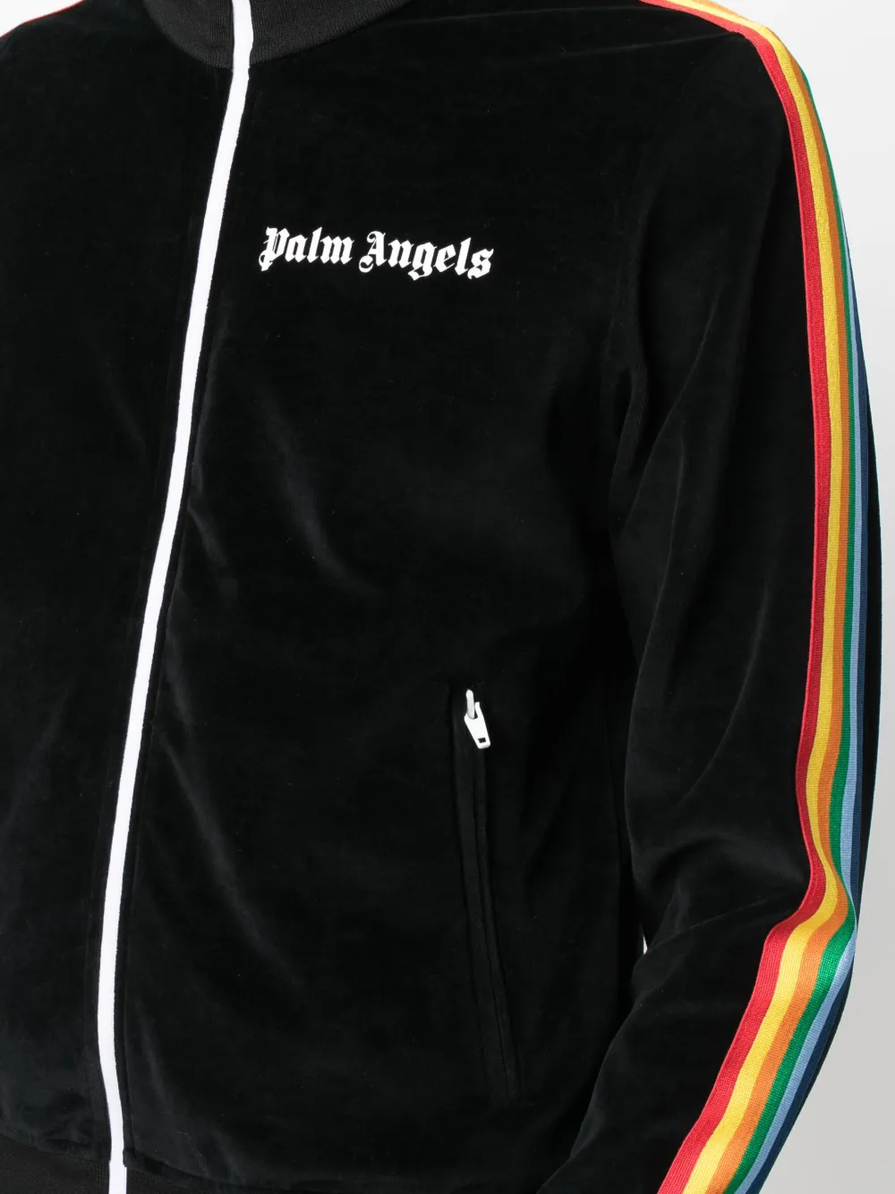 Palm angels velour track jacket sale