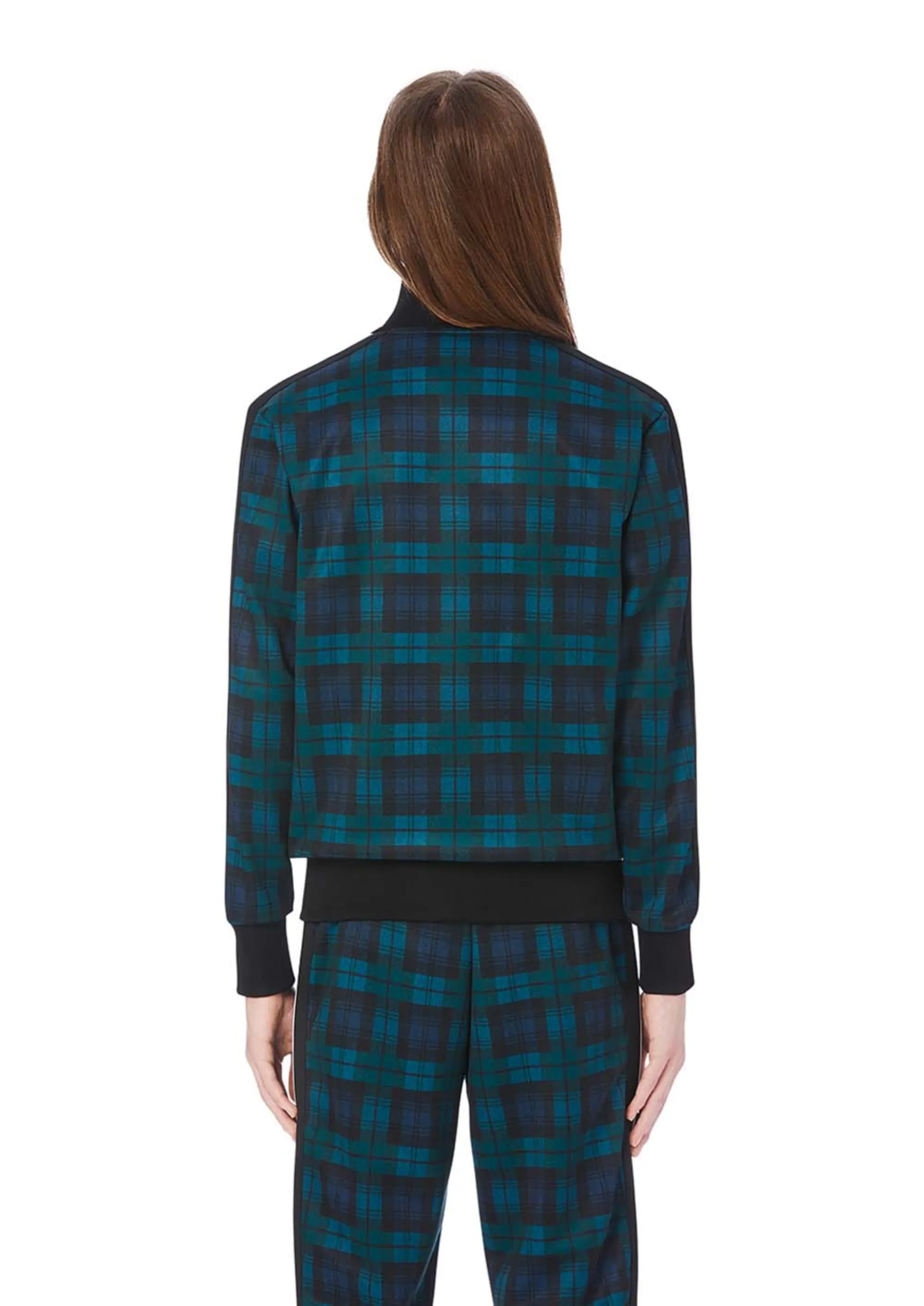 BLACK WATCH TRACK JACKET in black Palm Angels® Official