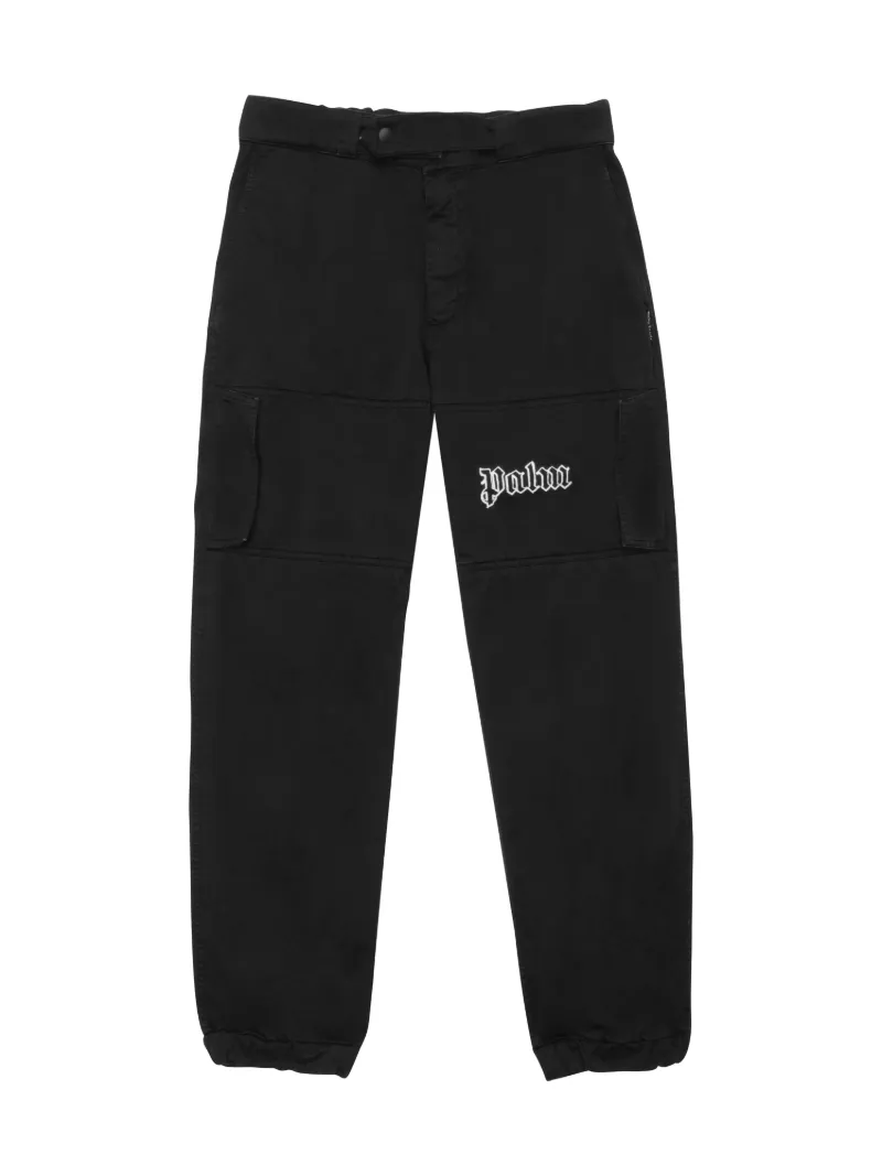 LOGO CARGO PANTS Palm Angels® Official