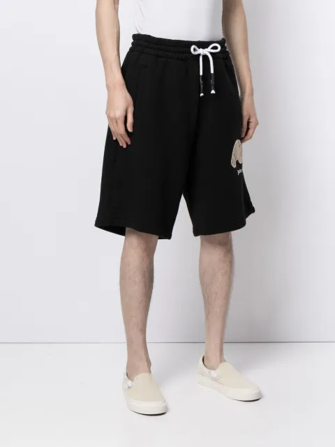 Palm Angels teddy-embroidered Track 