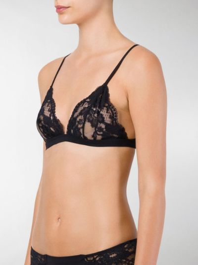 la perla souple lace triangle bra