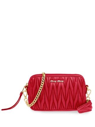 miu miu bolsa red