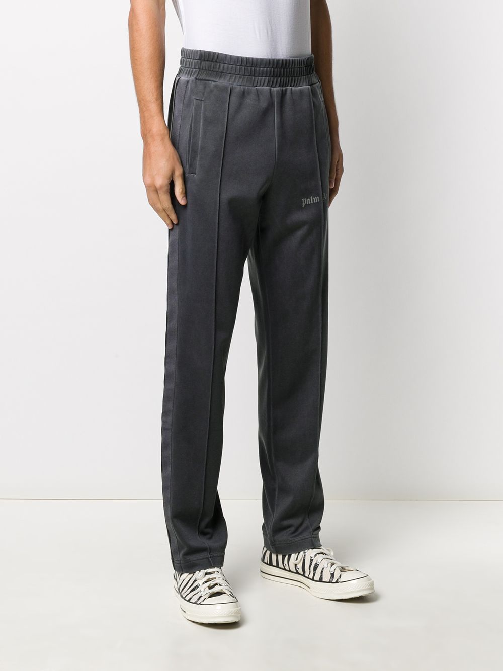 фото Palm angels garment dyed track pants black black