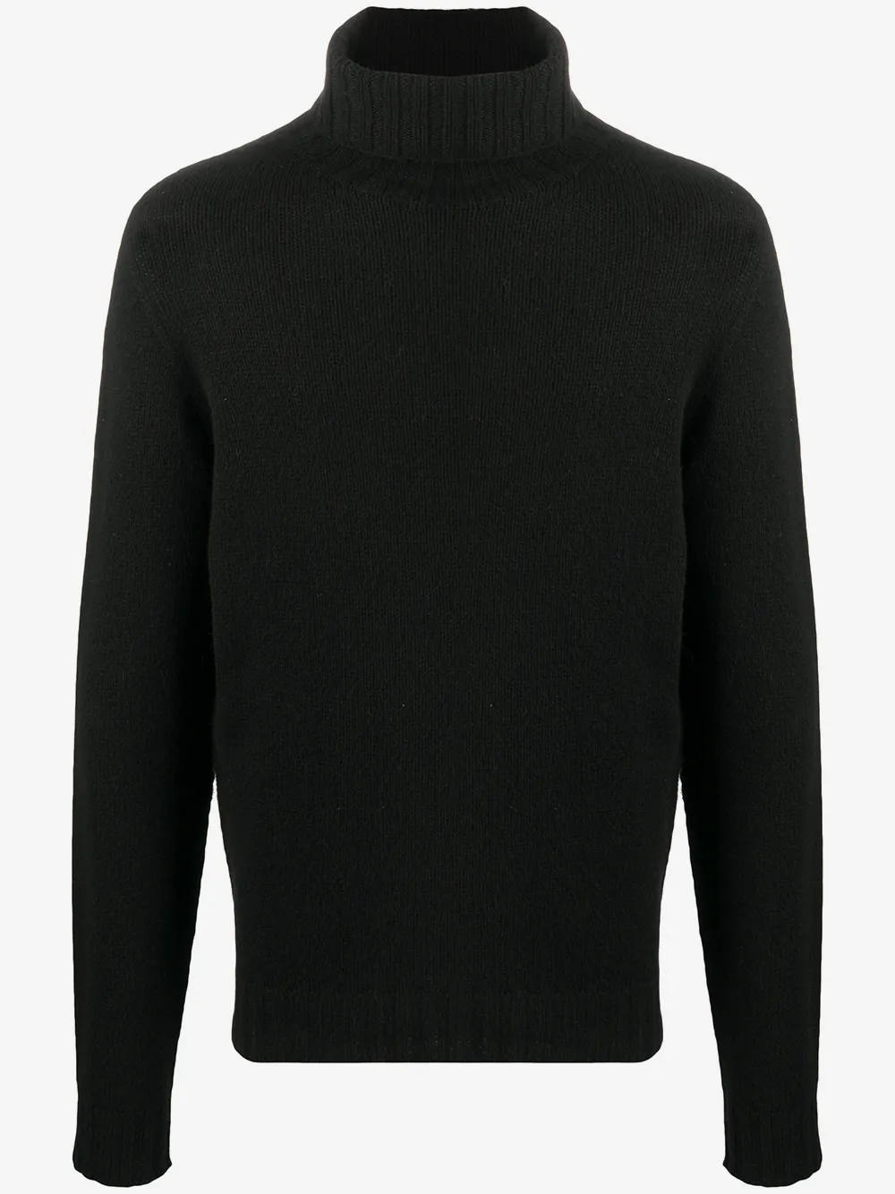 Palm Angels logo turtleneck jumper | Black | Image 1