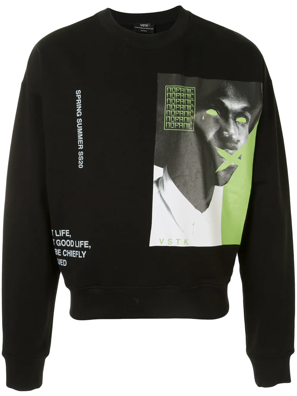 Vostok CLTH Sweatshirt Mit Foto-Print Bxfok LNeEd Vostok CLTH Sweatshirt Mit Foto-Print Bxfok LNeEd
