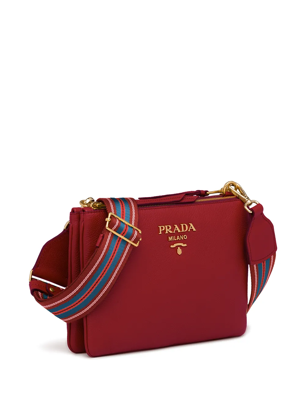 Prada Calf Leather Shoulder Bag Farfetch