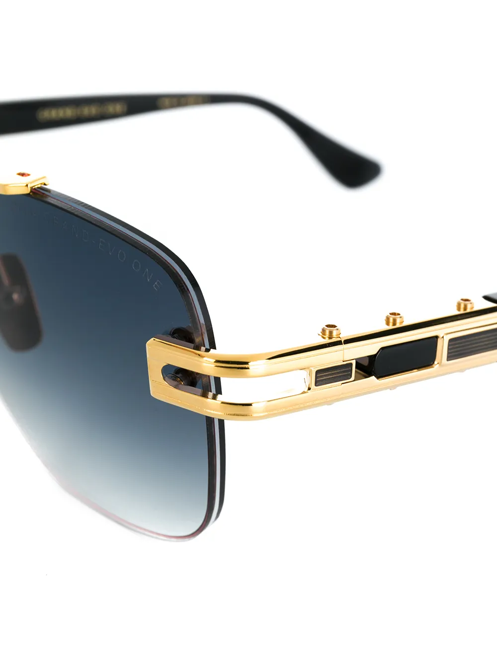 Dita Eyewear Grand-evo One Square-frame Sunglasses In Black