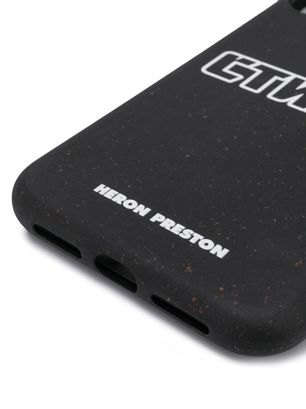 фото Heron preston iphone cover 11 ctnmb black white