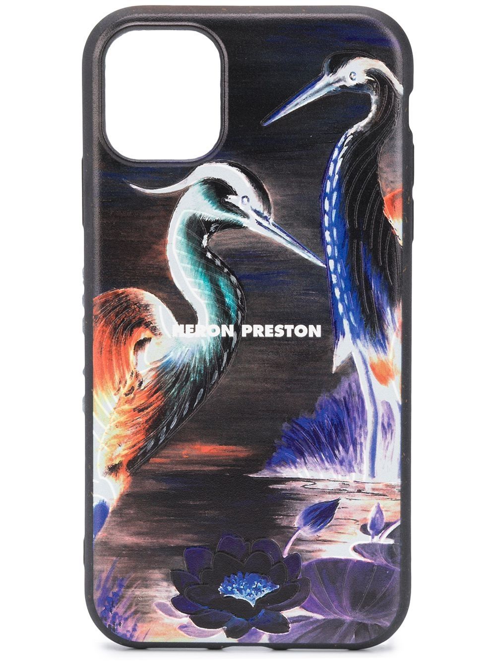 фото Heron preston iphone cover 11 heron times orange white