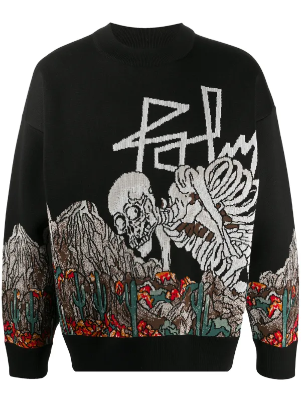 gucci skeleton sweater