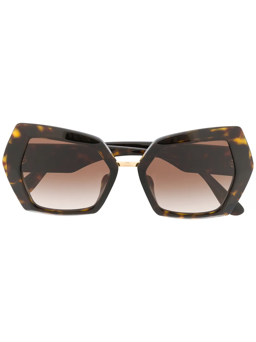 

Dolce & Gabbana Eyewear lentes de sol DG Monogram - Marrón