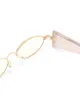 Rowen Rose oval frame sunglasses