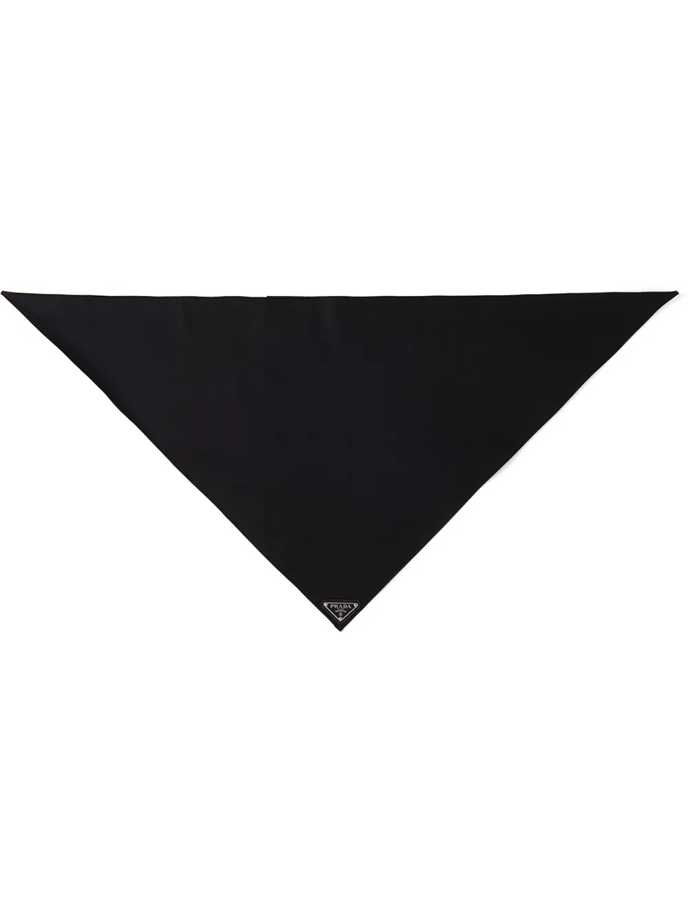 Prada nylon gabardine scarf – Black