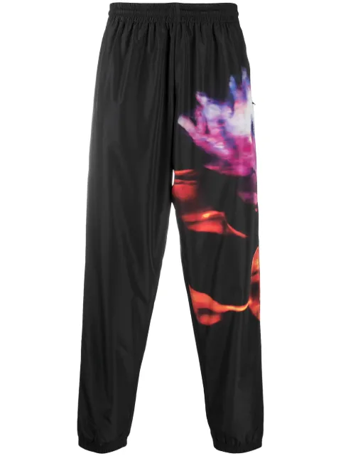 COUNTY OF MILAN flower print track pants